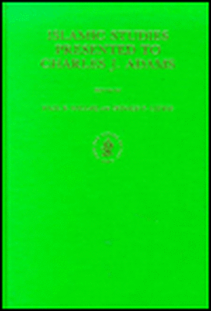 Islamic Studies Presented to Charles J. Adams de Hallaq