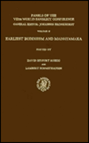 Earliest Buddhism. Madhyamaka de Ruegg