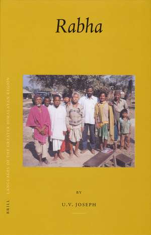 Languages of the Greater Himalayan Region, Volume 1 Rabha de Umbavu Joseph