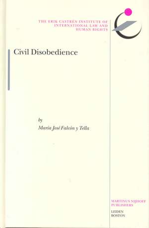 Civil Disobedience de María José Falcón y Tella