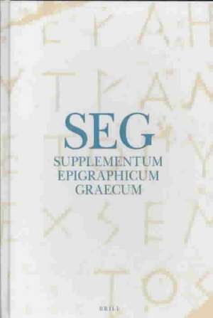 Supplementum Epigraphicum Graecum, Volume XXXIV (1984) de H. W. Pleket