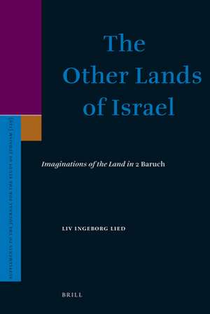 The Other Lands of Israel: Imaginations of the Land in <i>2 Baruch</i> de Liv Lied