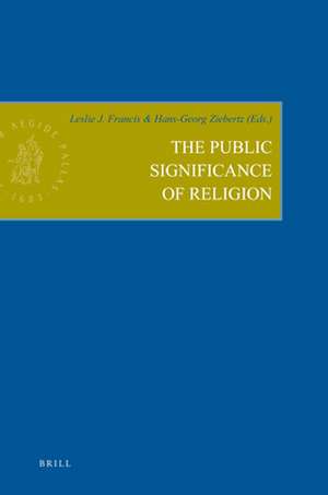 The Public Significance of Religion de Leslie Francis