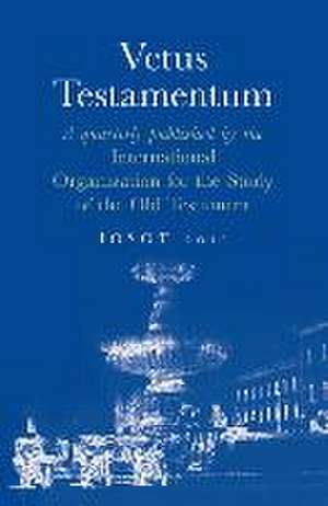 Vetus Testamentum de Jan Joosten