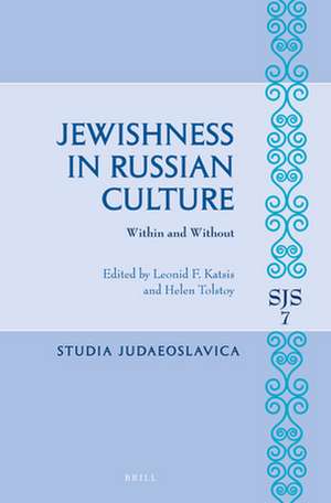 Jewishness in Russian Culture: Within and Without de Leonid Katsis