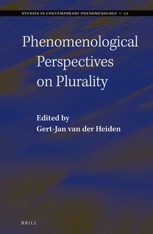 Phenomenological Perspectives on Plurality de Gert-Jan van der Heiden