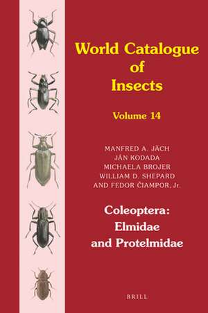 Coleoptera: Elmidae and Protelmidae de Manfred Jäch