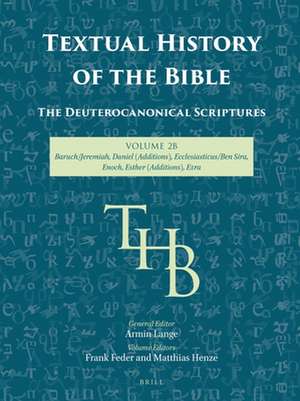 Textual History of the Bible Vol. 2B de Frank Feder