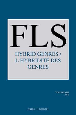 Hybrid Genres / L'Hybridité des genres de Jeanne Garane