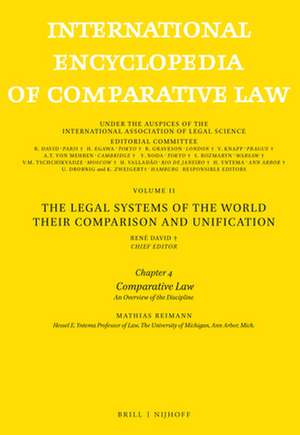 International Encyclopedia of Comparative Law, Instalment 44 de Mathias Reimann