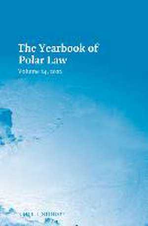 The Yearbook of Polar Law Volume 14, 2022 de Gudmundur Alfredsson