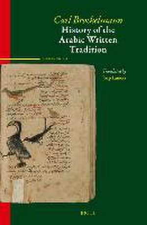 History of the Arabic Written Tradition Supplement Volume 3 - i de Carl Brockelmann