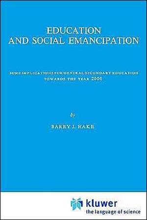 Education and Social Emancipation de B.J. Hake