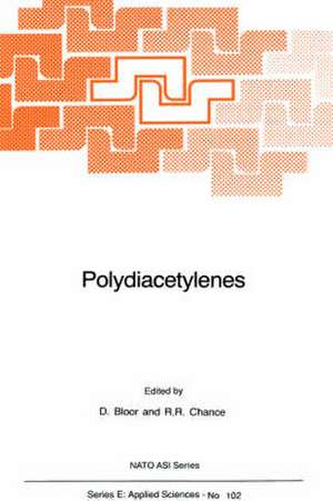 Polydiacetylenes: Synthesis, Structure and Electronic Properties de D. Bloor