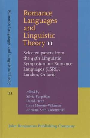 Romance Languages and Linguistic Theory 11