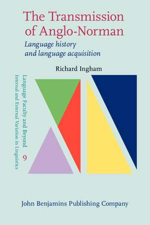 Transmission of Anglo-Norman de Richard P. (Birmingham City University) Ingham