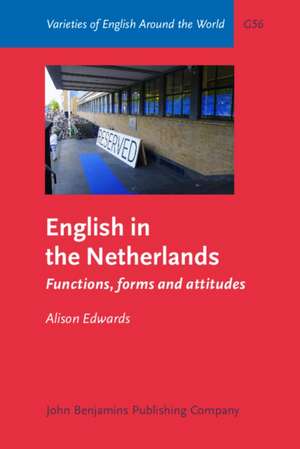 English in the Netherlands de Alison Edwards