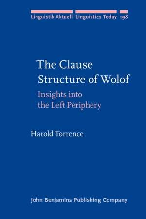 Clause Structure of Wolof de Harold Torrence