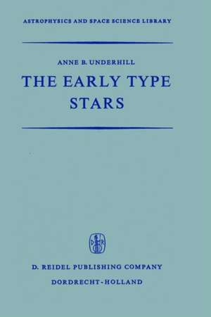 The Early Type Stars de A.B. Underhill