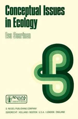 Conceptual Issues in Ecology de Esa. Saarinen