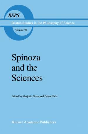 Spinoza and the Sciences de Marjorie Grene