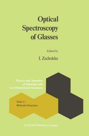 Optical Spectroscopy of Glasses de I. Zschokke