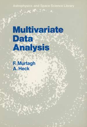 Multivariate Data Analysis de Fionn Murtagh