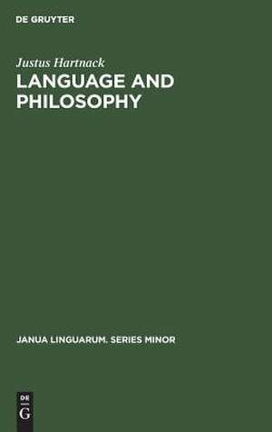 Language and Philosophy de Justus Hartnack