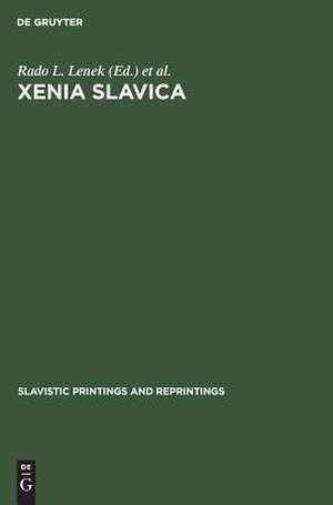 Xenia Slavica: papers presented to Gojko Ruzii on the occasion of his seventy-fifth birthday, 2 February 1969 de Rado Ludovik Lenek