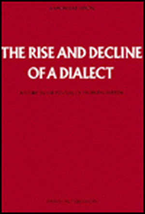 The Rise and Decline of a Dialect: A Study in the Revival of Hebrew de Aaron Bar-Adon