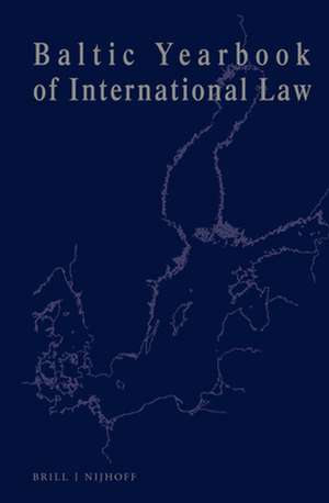 Baltic Yearbook of International Law, Volume 1 (2001) de Ineta Ziemele