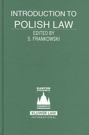 Introduction to Polish Law de Stanislaw Frankowski