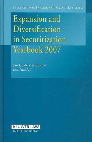 Expansion and Diversification in Securitization Yearbook 2007 de de Vries