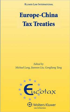 Europe-China Tax Treaties de Liu