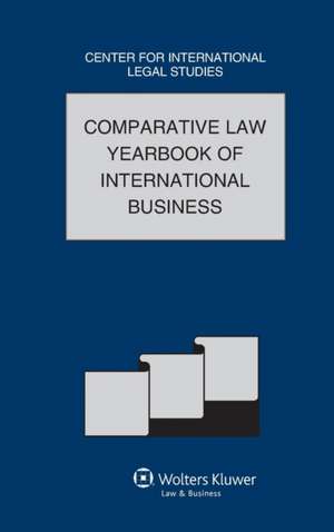 Comparative Law Yearbook International Business. Volume 34a 2013 de Campbell