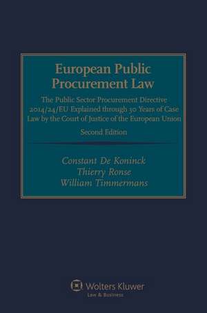 European Public Procurement Law de Constant de Koninck