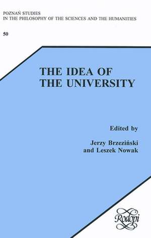 The Idea of the University de Jerzy Brzeziński