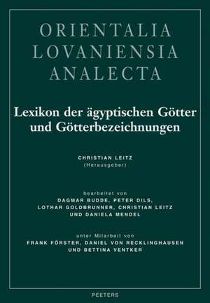 Lexikon Der Agyptischen Gotter Und Gotterbezeichnungen: Band I de Martinus Johannes Nicasie