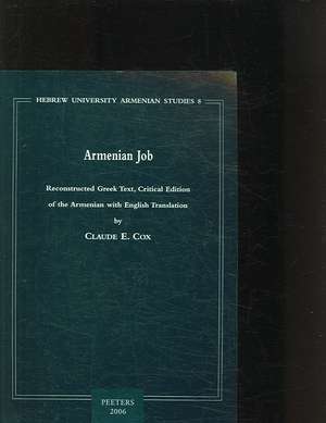 Armenian Job de Claude E. Cox