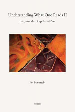 Understanding What One Reads II: Essays on the Gospels and Paul (2003-2011) de J. Lambrecht