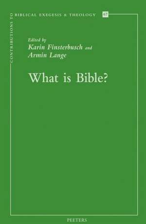 What Is Bible? de K. Finsterbusch