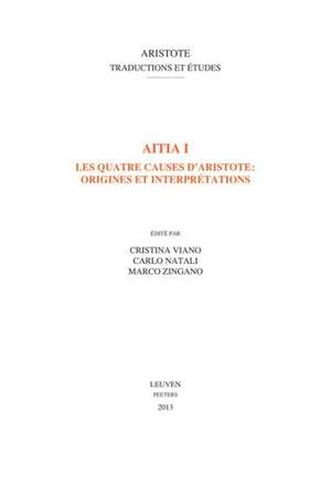 Aitia I: Origines Et Interpretations de C. Natali