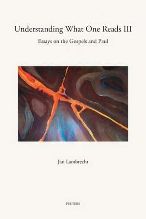 Understanding What One Reads III: Essays on the Gospels and Paul (2011-2014) de J. Lambrecht