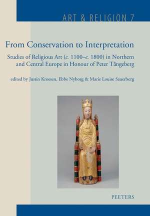 From Conservation to Interpretation de Kroesen, J.