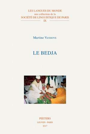 Le Bedja de M. Vanhove