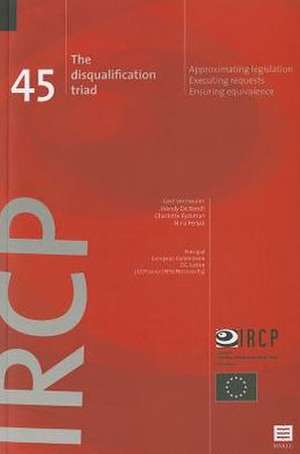 The Disqualification Triad: Approximating Legislation. Executing Requests. Ensuring Equivalence de Persak