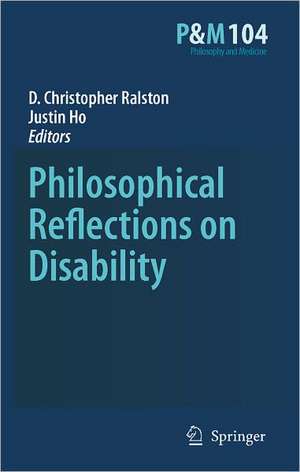 Philosophical Reflections on Disability de D. Christopher Ralston