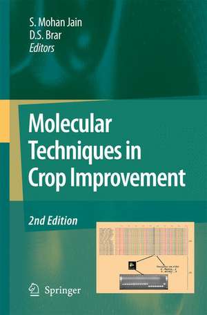 Molecular Techniques in Crop Improvement de Shri Mohan Jain