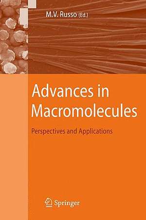 Advances in Macromolecules: Perspectives and Applications de Maria Vittoria Russo