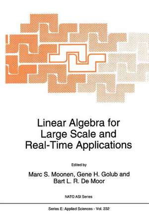 Linear Algebra for Large Scale and Real-Time Applications de M.S. Moonen